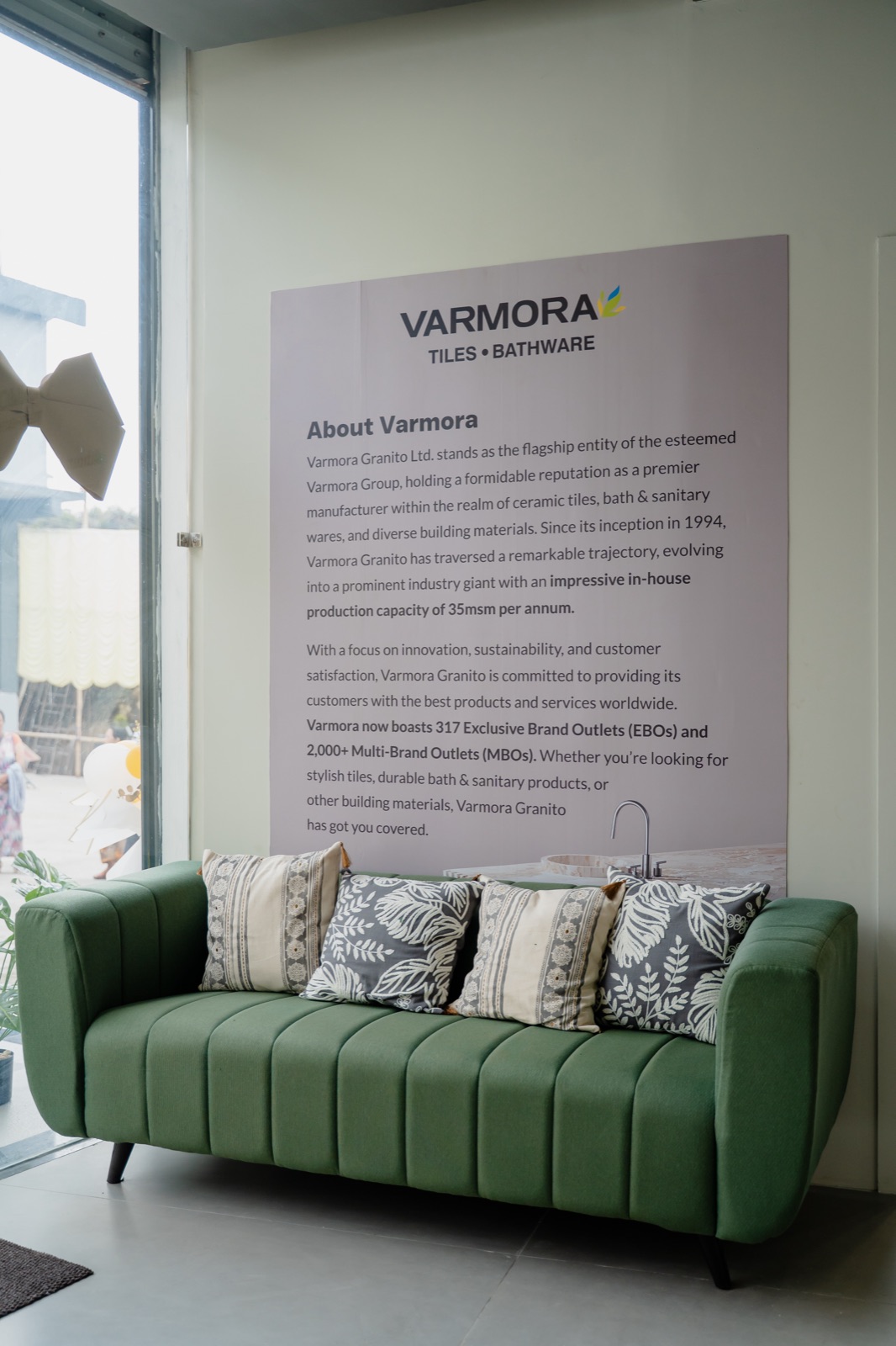 Inside the Aspiring Homes showroom